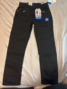 Levi's Men's Black Straight Leg Jeans